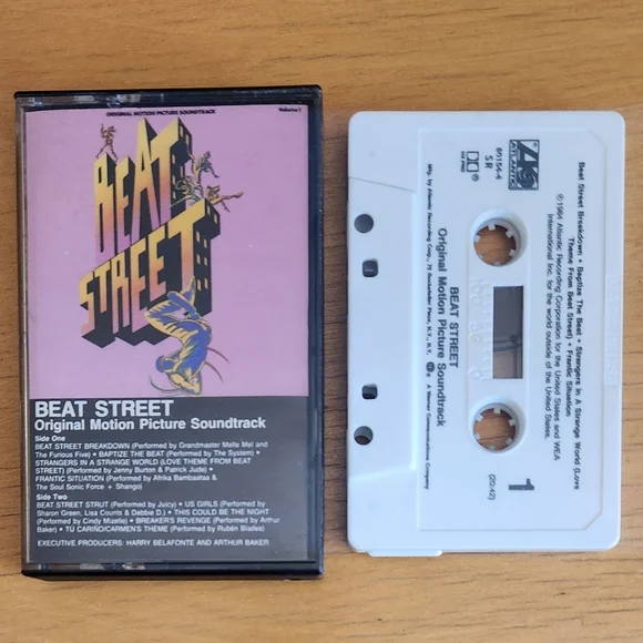 Breakin', Beat Street, Beat Street Vol 2 - 1980s Cassette Tapes (Lot of 3)  - Picture 5 of 8